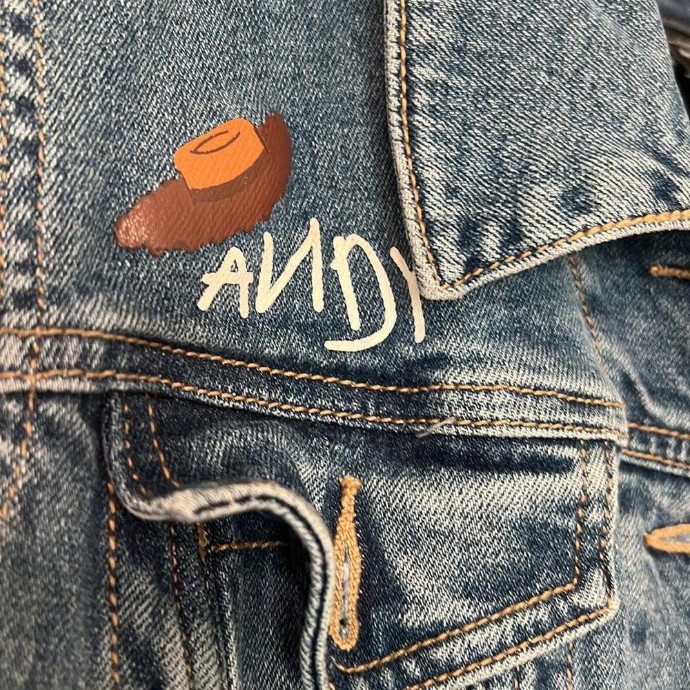 Disney’s Toy Story Women’s Denim Vest - Picture 5 of 6